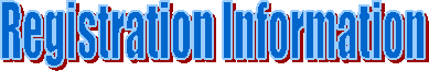 Registration Information