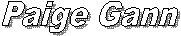 Paige Gann